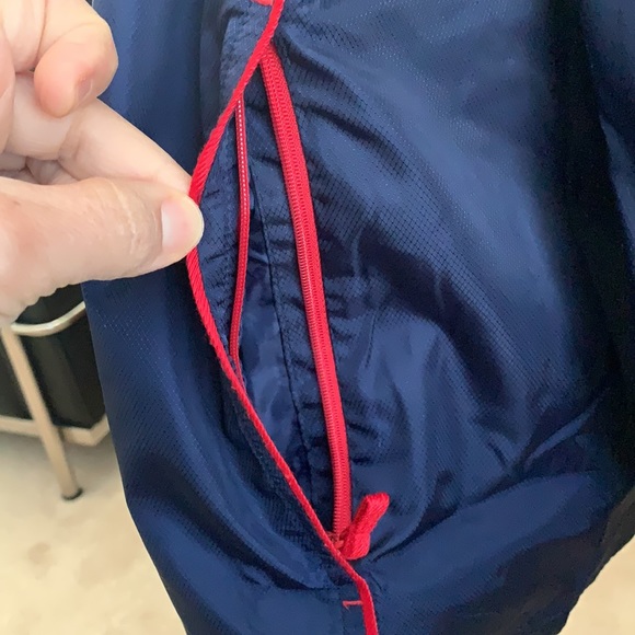 NWOT NFL New England Patriots Sideline Windbreaker Jacket by Reebok - Picture 16 of 16